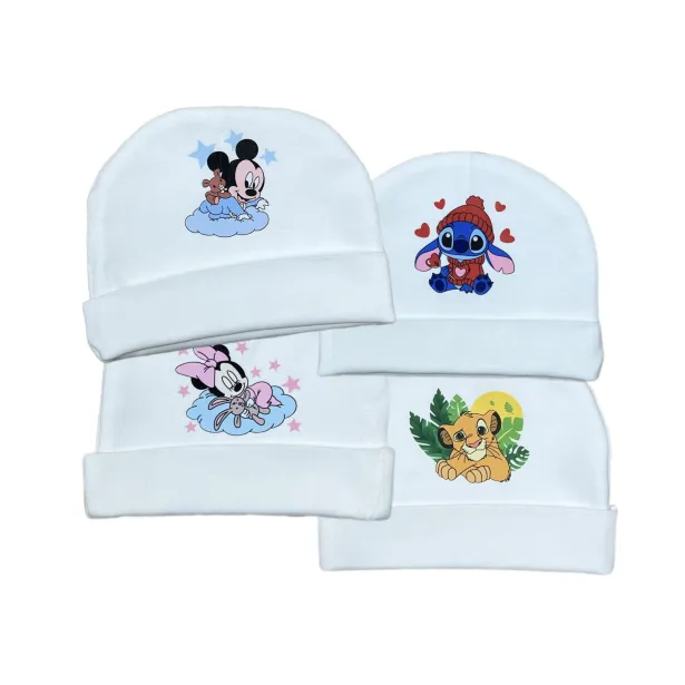 Personaliza o Gorro de Bebé com Estampa | Presente Único