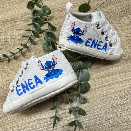 PERSONALIZZA Scarpe da ginnastica neonato IMMAGINE A COLORI