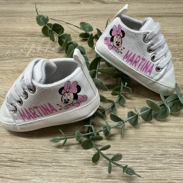PERSONALIZZA Scarpe da ginnastica neonato IMMAGINE A COLORI