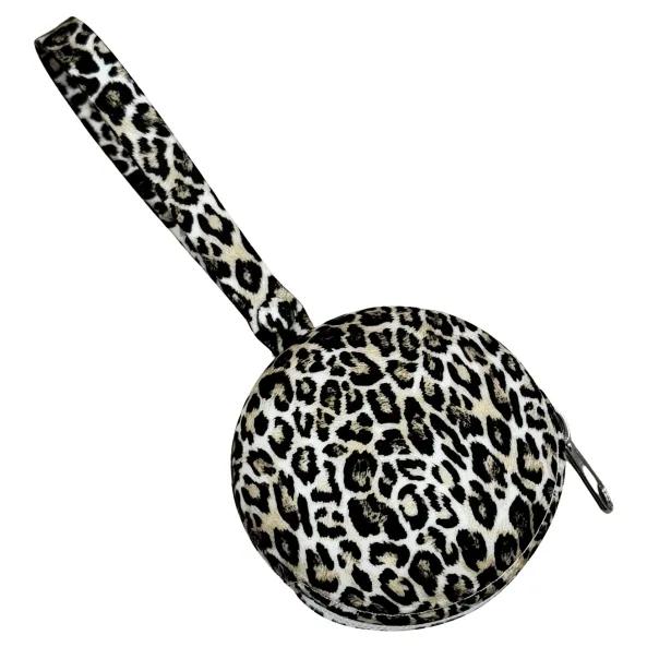 CUSTOMIZE Pacifier Chain Case Round SMOOTH with LASER PRINT