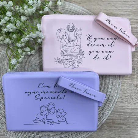 Necessaire Silicone Personalizado FORYOU | Bebé & Mamã