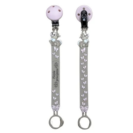 Catenella Portaciuccio FLAT in Silicone Personalizzata | BabyJart