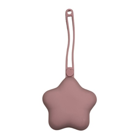 CUSTOMIZE Pacifier Chain Case Star with LASER PRINT