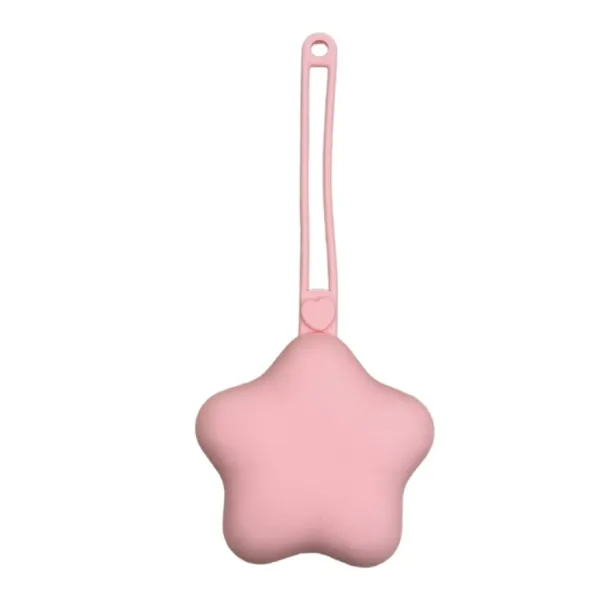 PERSONALIZZA Astuccio Catenella Portaciuccio Stella con STAMPA LASER