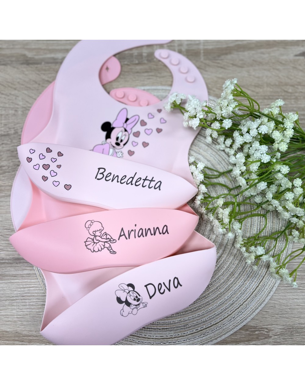 PERSONALIZZA Bavaglino in silicone