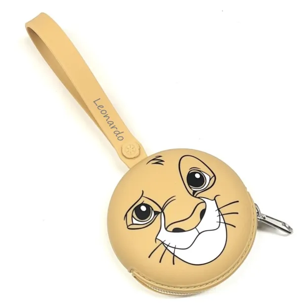 CUSTOMIZE Pacifier Chain Case Round with PRINT