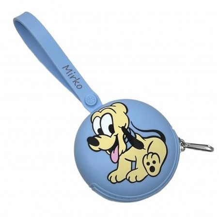CUSTOMIZE Pacifier Chain Case Round with PRINT