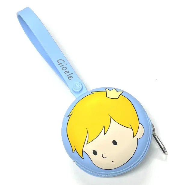 PERSONALIZE Estojo Para Corrente de Chupeta Redondo com IMPRESSÃO