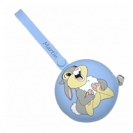 CUSTOMIZE Pacifier Chain Case Round with PRINT