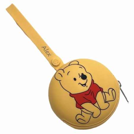 CUSTOMIZE Pacifier Chain Case Round with PRINT