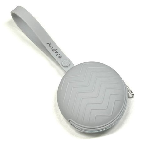 CUSTOMIZE Pacifier Chain Case Round