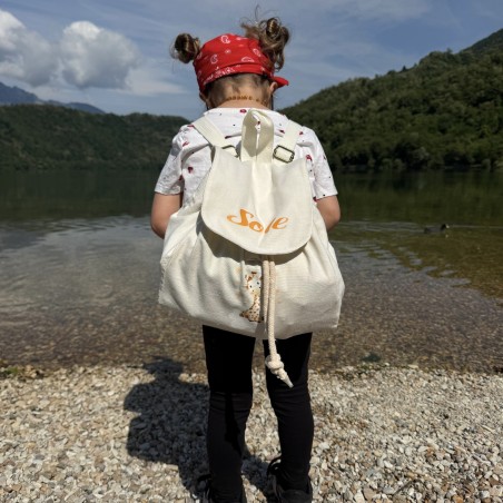 SAC À DOS D'ÉCOLE PERSONNALISABLE