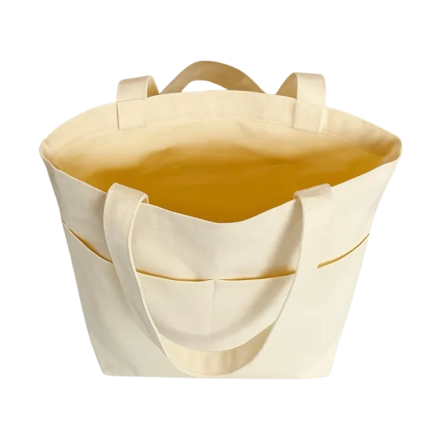 TOTE BAG 2 POCKET CUSTOMIZABLE