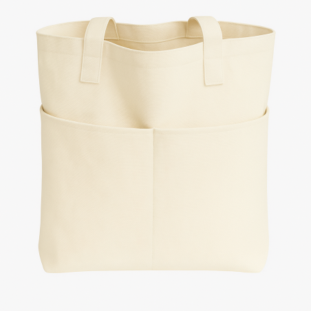 TOTETASCHE MIT 2 TASCHEN PERSONALISIERBARE