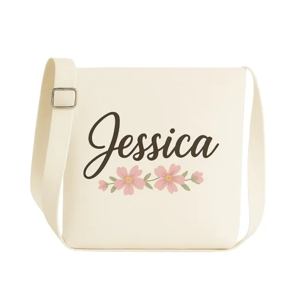 TOTE SAC À BANDOULIÈRE PERSONNALISABLE