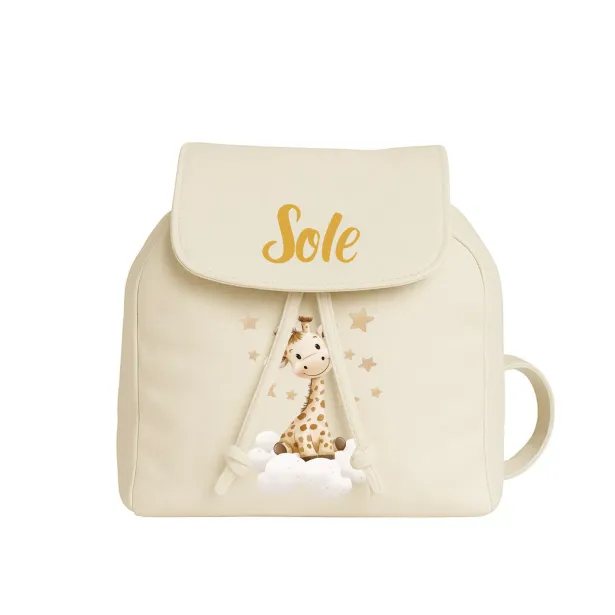 MOCHILA DE ALGODÃO PERSONALIZÁVEL