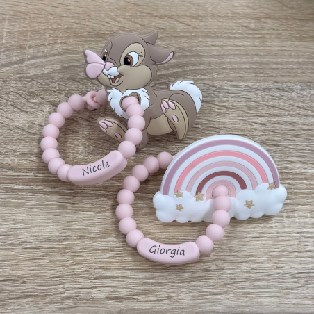 Teething Ring Customized Talcum Powder