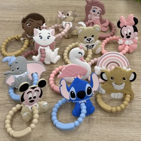 Anel de dentição Bubble personalizado | BabyJart