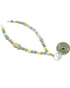 Babyjart Collar Porta Chupete con Nombre, silicona, gancho/adaptador para chupete de madre