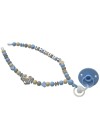 Babyjart Collar Porta Chupete con Nombre, silicona, gancho/adaptador para chupete de madre