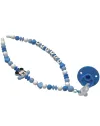 Babyjart Schnullerhalskette mit Name, aus silicone, Haken / Adapter Schnuller Mam
