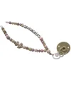 Babyjart Schnullerhalskette mit Name, aus silicone, Haken / Adapter Schnuller Mam