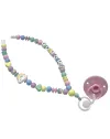 Babyjart Collar Porta Chupete con Nombre, silicona, gancho/adaptador para chupete de madre