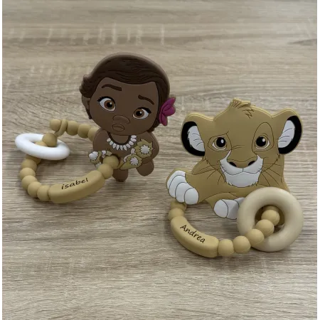 Bubble Beißring mit Namen personalisiert | BabyJart