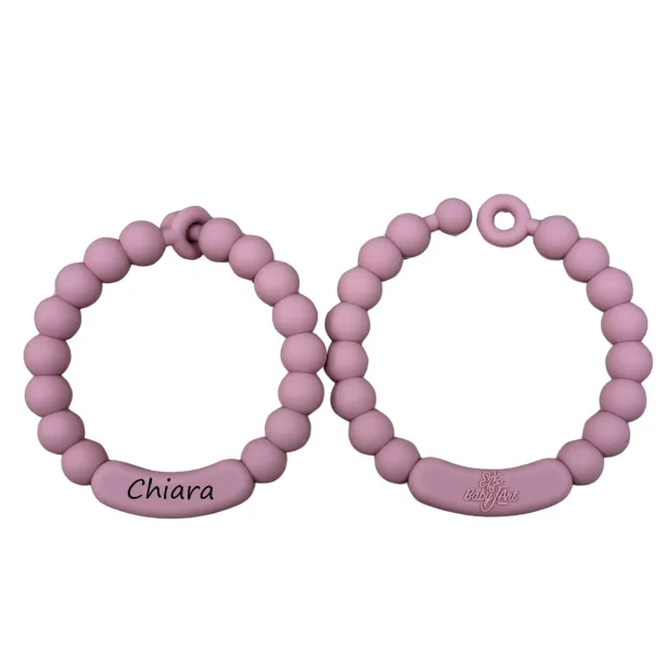 Anello Dentizione personalizzato BLUSH