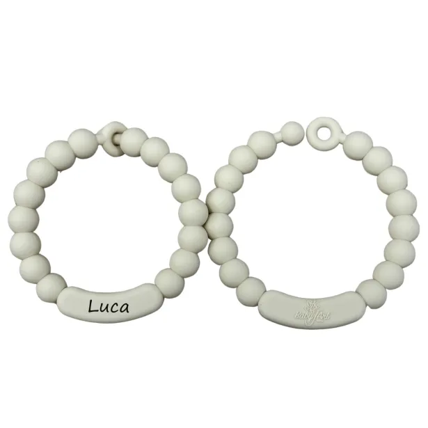 Bubble Teething Ring Personalised with Name | BabyJart
