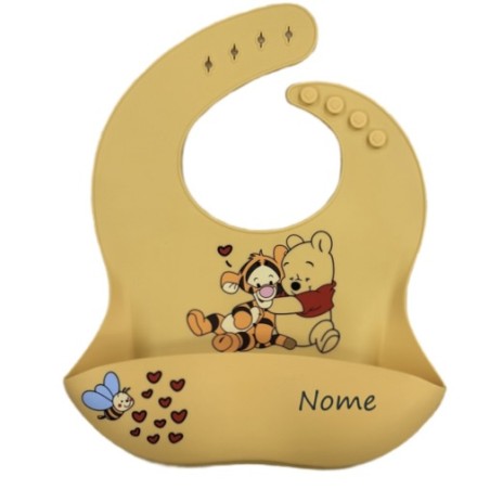 PERSONALISIEREN Lätzchen aus Silikon