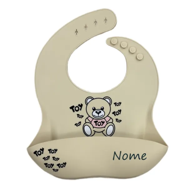 PERSONALISIEREN Lätzchen aus Silikon