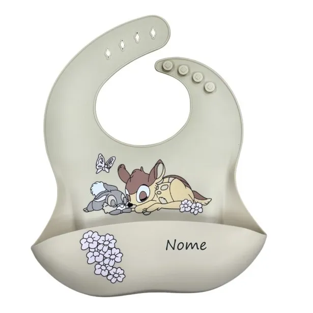 PERSONNALISER Bavoir en silicone