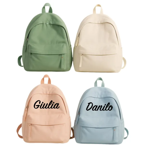 ZAINO SCUOLA PERSONALIZZABILE