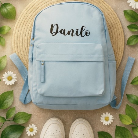 SAC À DOS D'ÉCOLE PERSONNALISABLE