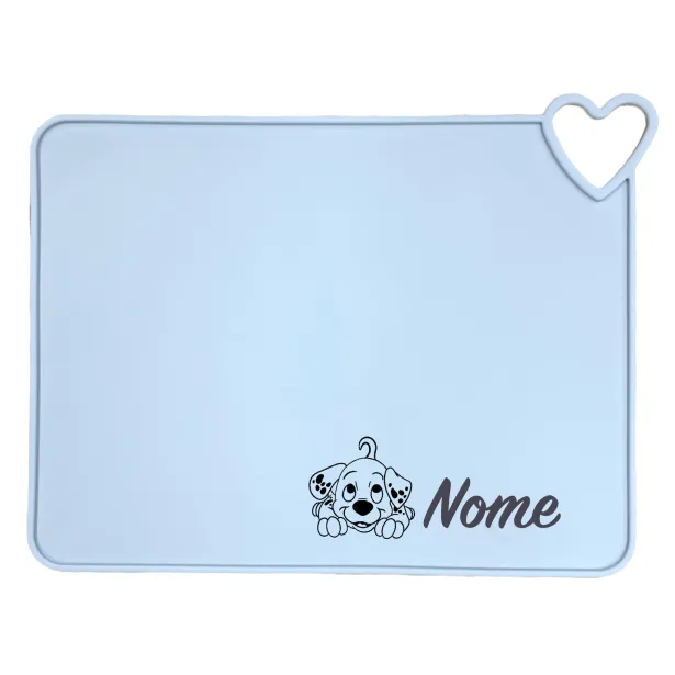 Set de table en silicone avec Cœur