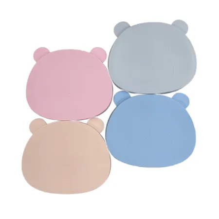 Piatto Orsetto in Silicone Personalizzato con Nome e Immagine