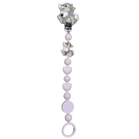 Catenella portaciuccio BUBBLE CHARM MISS TAMBURINA BOROTALCO con nome