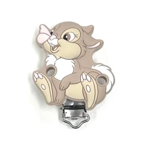 Catenella Portaciuccio BUBBLE CHARM in Silicone Personalizzata