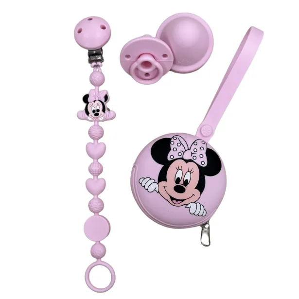Catenella Portaciuccio BUBBLE CHARM in Silicone Personalizzata