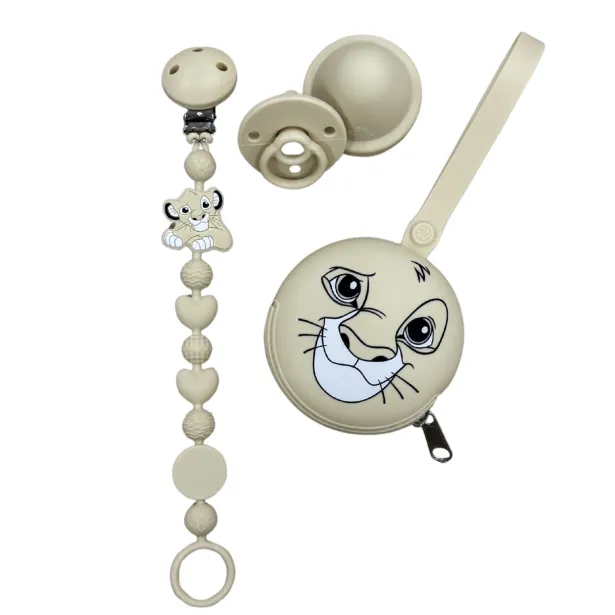 Cadena para Chupete BUBBLE CHARM de Silicona Personalizada | BabyJart