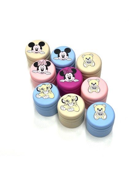 Personalized Silicone Tooth Box for Baby Teeth with Name