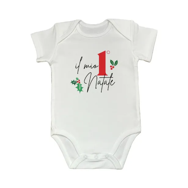 Body de Noël Personnalisé | Cadeau Bébé avec Impression