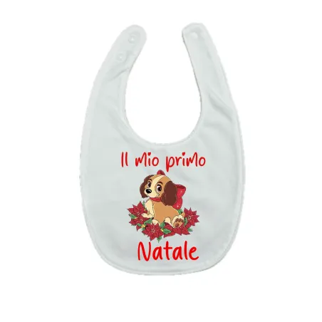 Personalized Cotton Baby Bib | With Full-Color Image