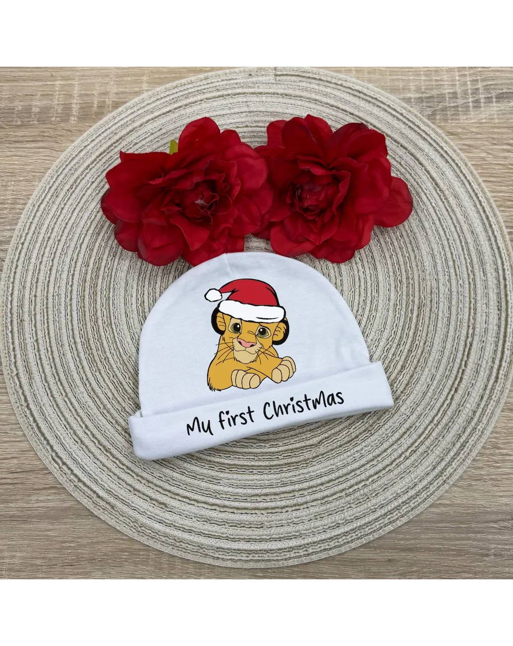 Personaliza el Gorro de Bebé de Navidad | Regalo Original