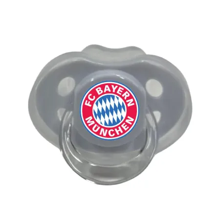 Personalisierter Fußball-Schnuller | Lieblingsverein des Babys