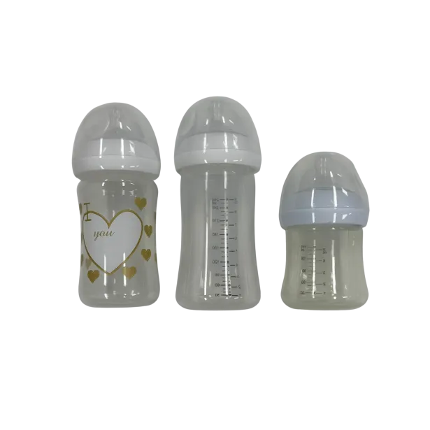 Biberon Personnalisé avec Prénom-Silicone Alimentaire Anticolique 150m