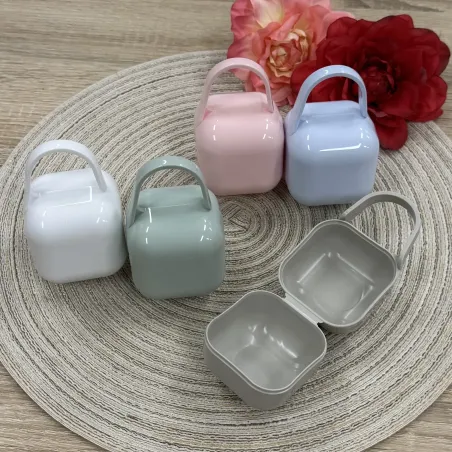 Astuccio Rigido in Plastica per Ciuccio Personalizzato | Nome e Immagi