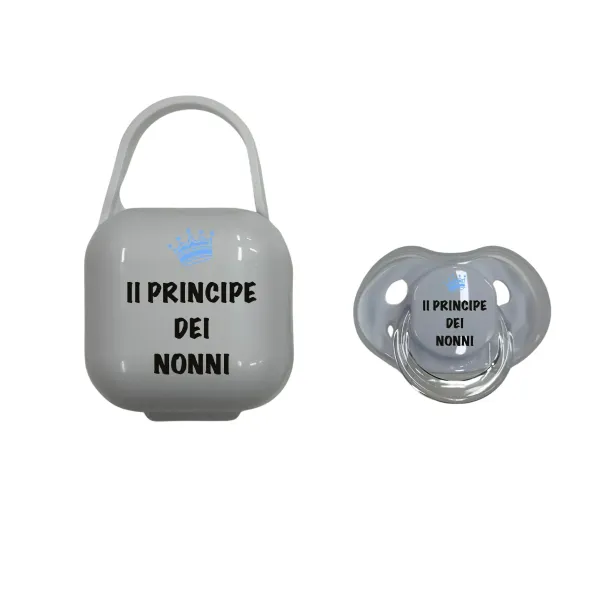 Astuccio Rigido in Plastica per Ciuccio Personalizzato | Nome e Immagi