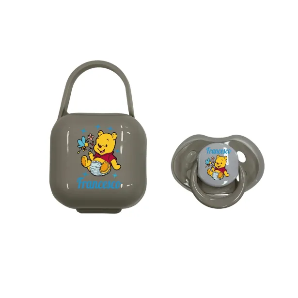 Personalized Rigid Plastic Pacifier Case | Name & Image
